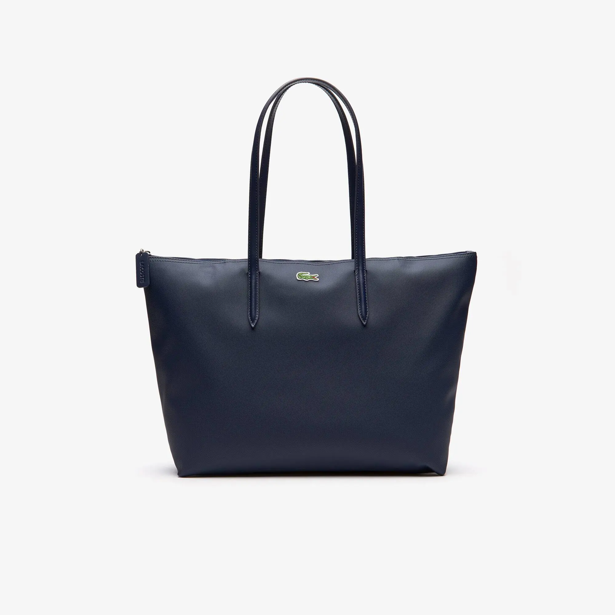 Lacoste Damen L.12.12 Concept Tote Bag mit Reißverschluss. 2 Lacoste Damen L.12.12 Concept Tote Bag mit Reißverschluss. 2