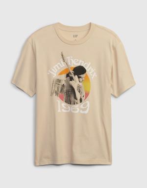 Jimi Hendrix Grafikli T-Shirt