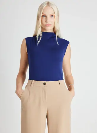 Kit And Ace Belmont Brushed Sleeveless Top. 1