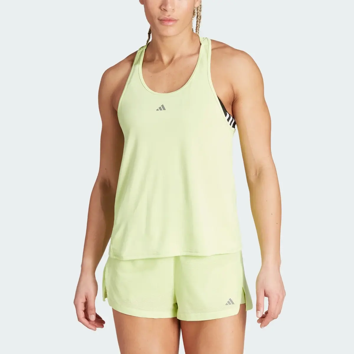 Adidas HIIT HEAT.RDY Sweat Conceal Training Tank Top. 1