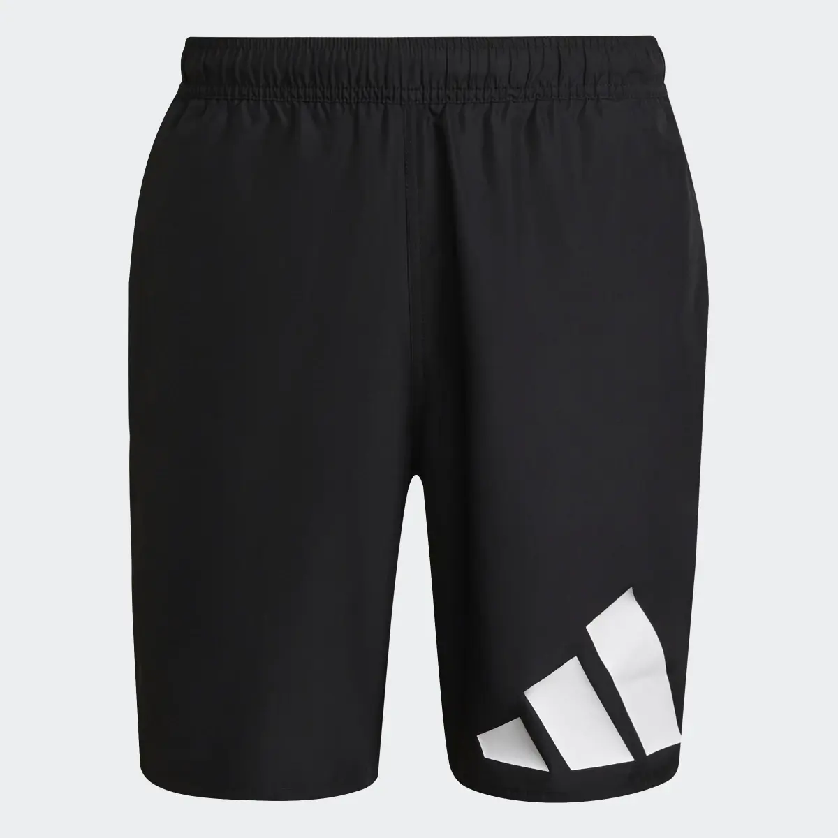 Adidas Classic-Length Logo Swim Shorts. 1