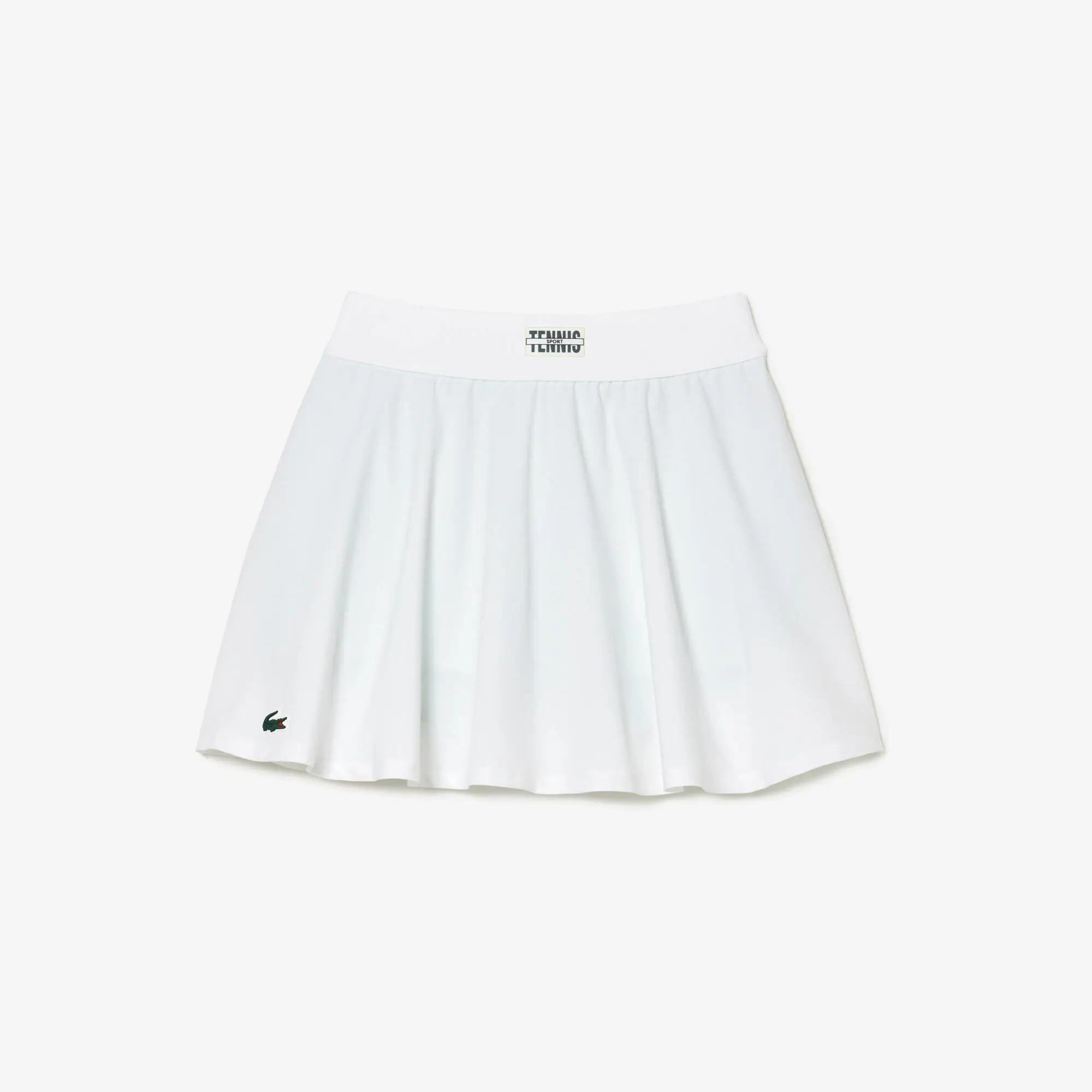 Lacoste Pleat Back Tennis Skirt with Contrast Shorts. 2