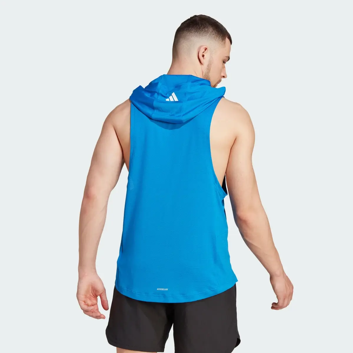 Adidas Train Icons Big Logo Training Hoodie Tank Top. 2