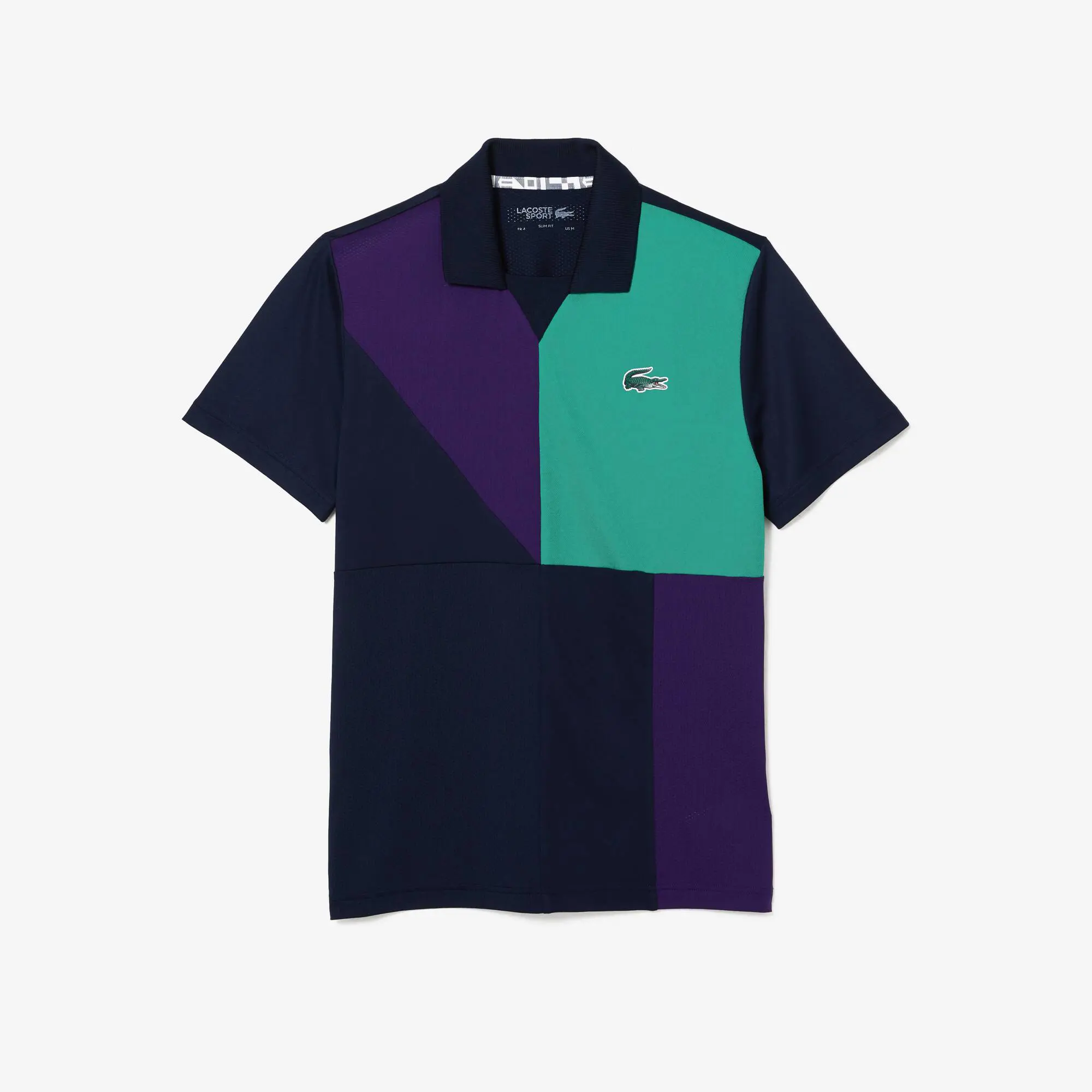 Lacoste Herren LACOSTE SPORT Tennis-Poloshirt aus ultra-Dry Piqué mit Colourblock. 2