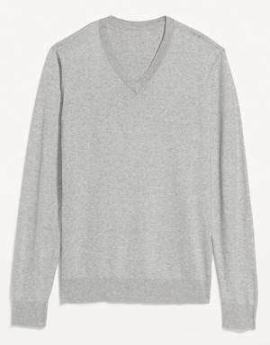 V-Neck Sweater gray