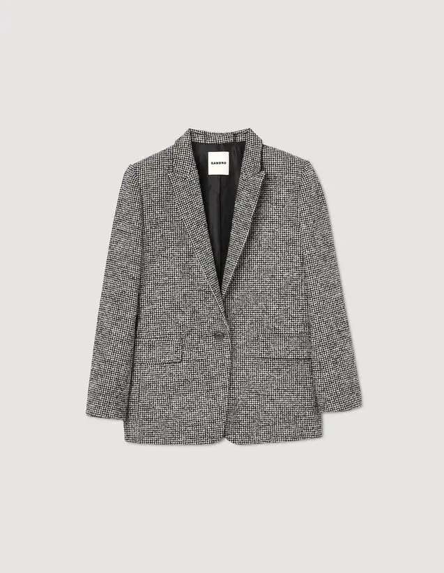 Sandro Houndstooth blazer. 2