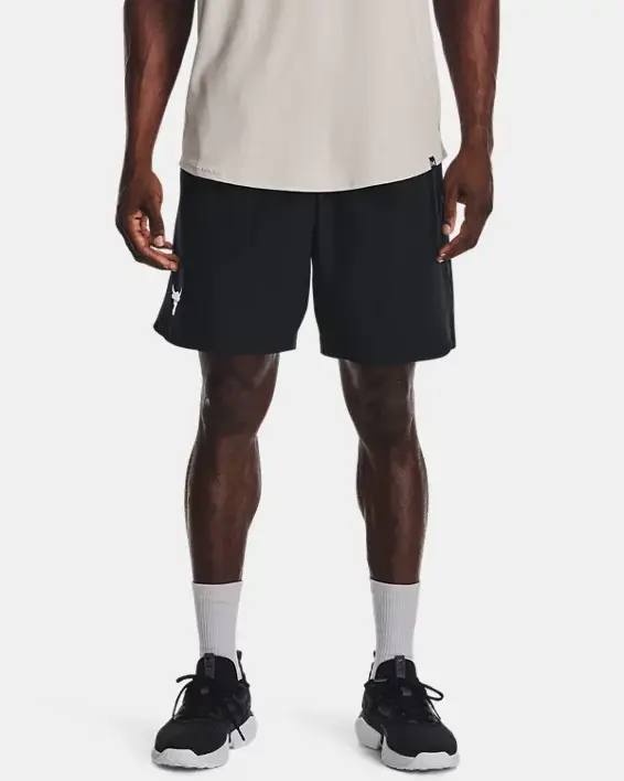 Under Armour Men's Project Rock Woven Shorts. 1