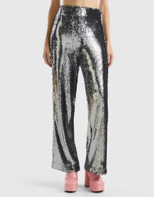pants with sequins