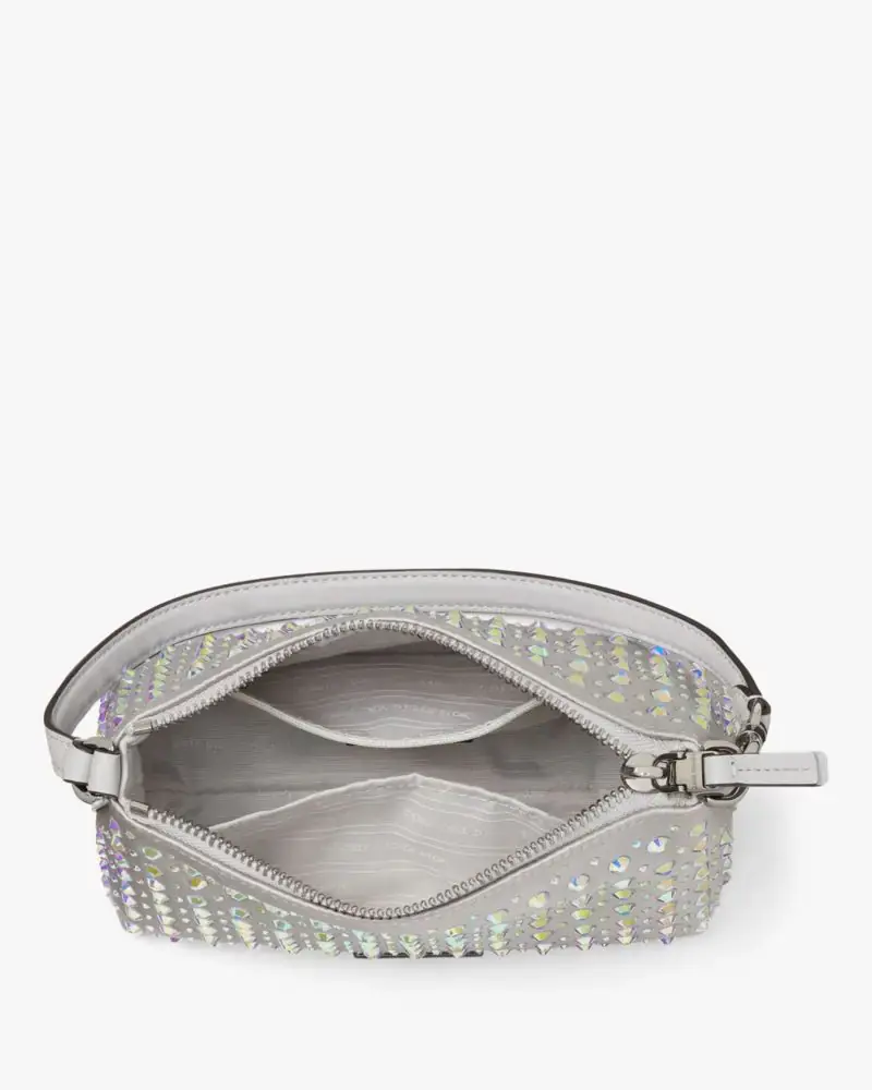 Kate Spade Lulu Crystal Embellished East West Pochette. 3