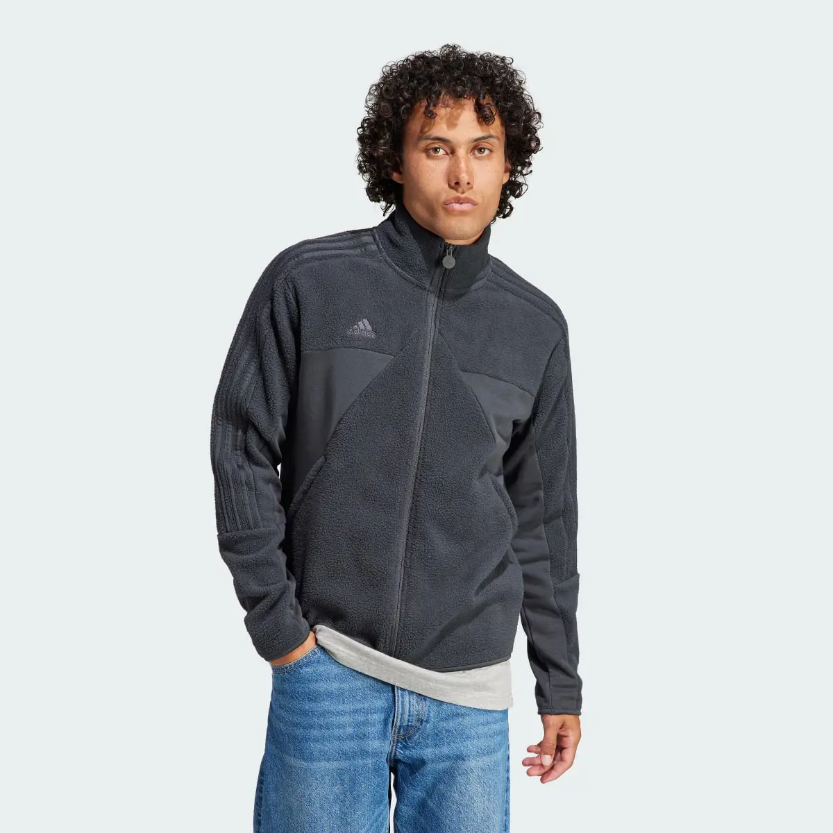 Adidas Tiro Fleece Track Top. 2