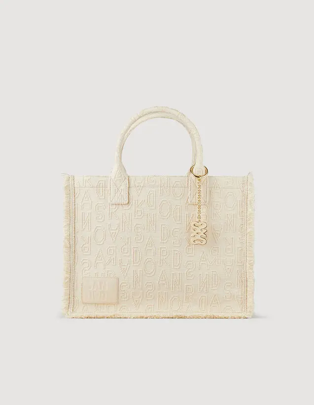 Sandro Kasbah embroidered shopping bag. 2