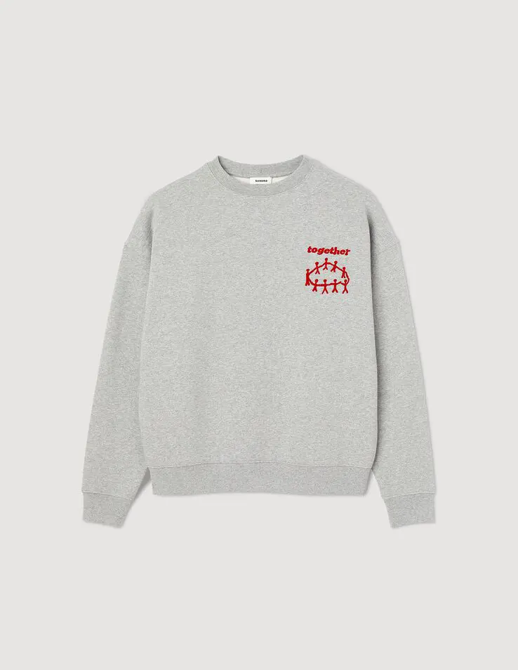 Sandro Together sweatshirt. 1