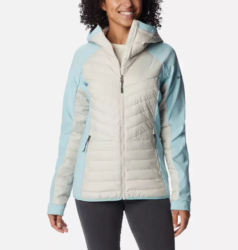 Columbia Women's Powder Lite™ Insulated Hybrid Hooded Jacket. 2