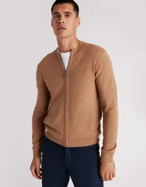 Pender Full Zip Merino Sweater
