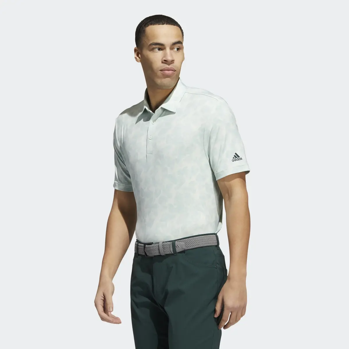 Adidas Prisma-Print Polo Shirt. 2