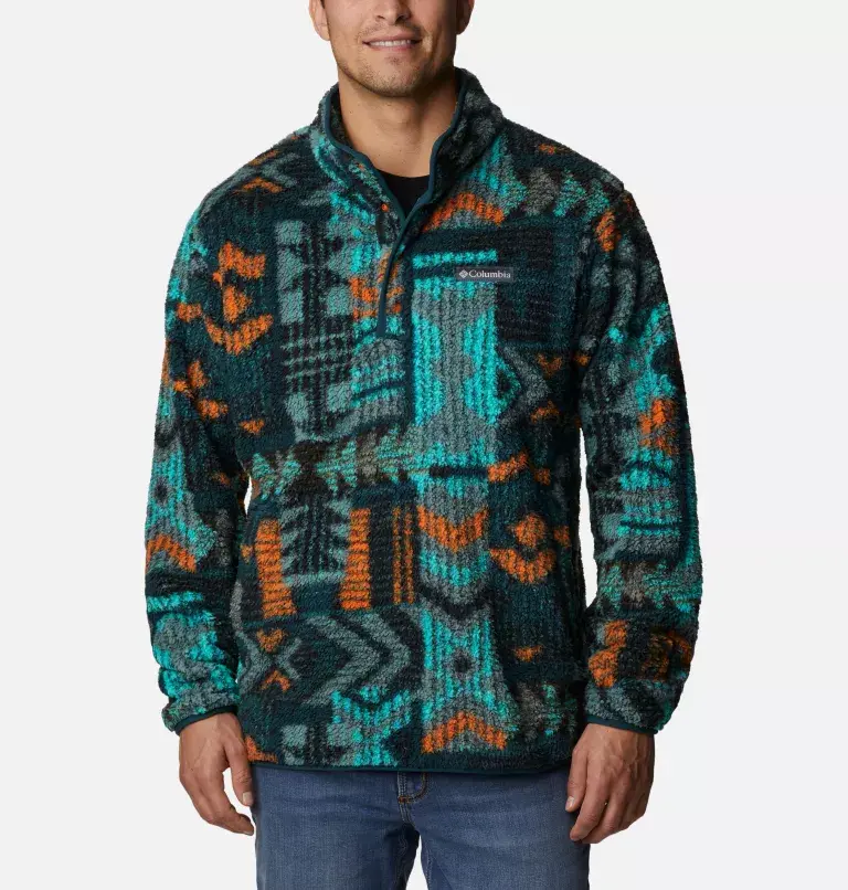 Columbia Men's Rugged Ridge™ II Sherpa Half Snap Pullover. 1