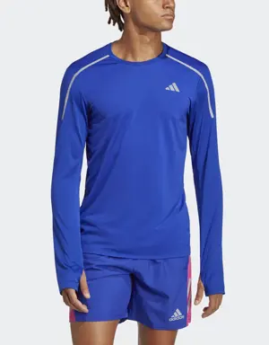 Adidas Fast Long Sleeve Engineered Running Tee