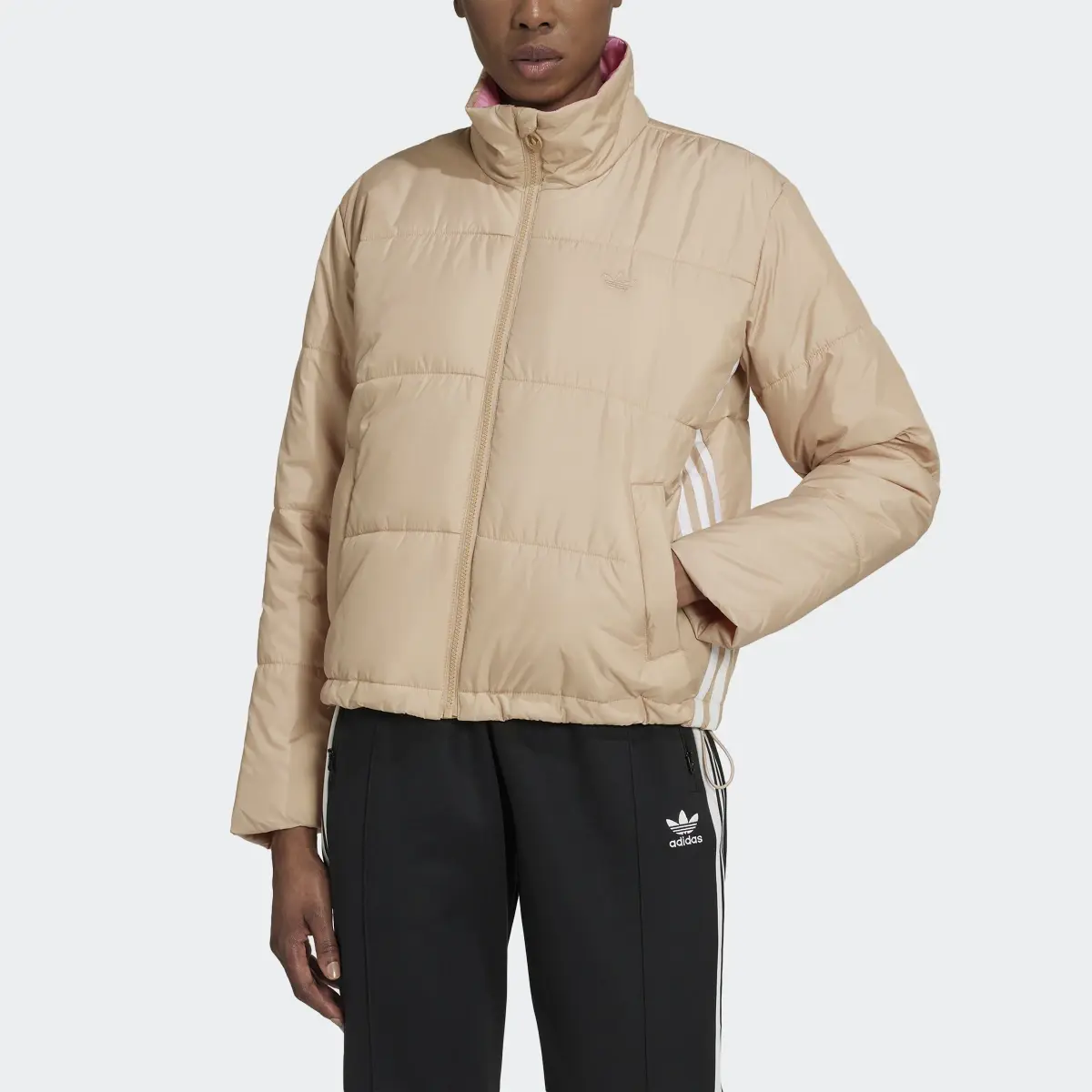 Adidas Short Puffer Jacket. 1