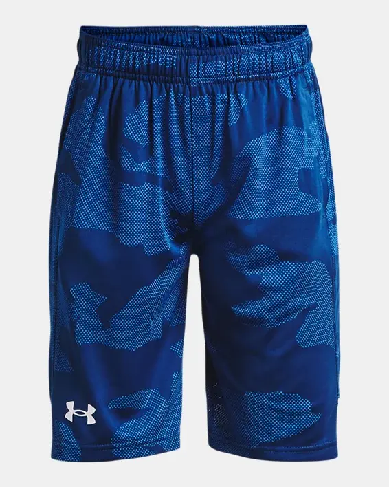 Under Armour Boys' UA Velocity Jacquard Shorts. 1