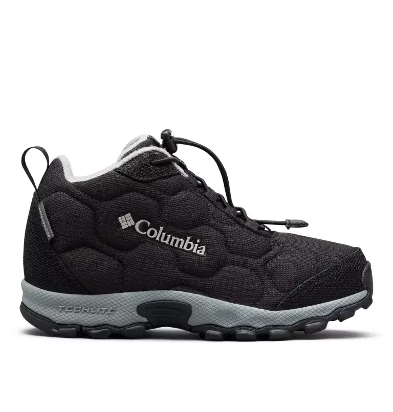 Columbia Big Kids' Firecamp™ Mid Waterproof Shoe. 2