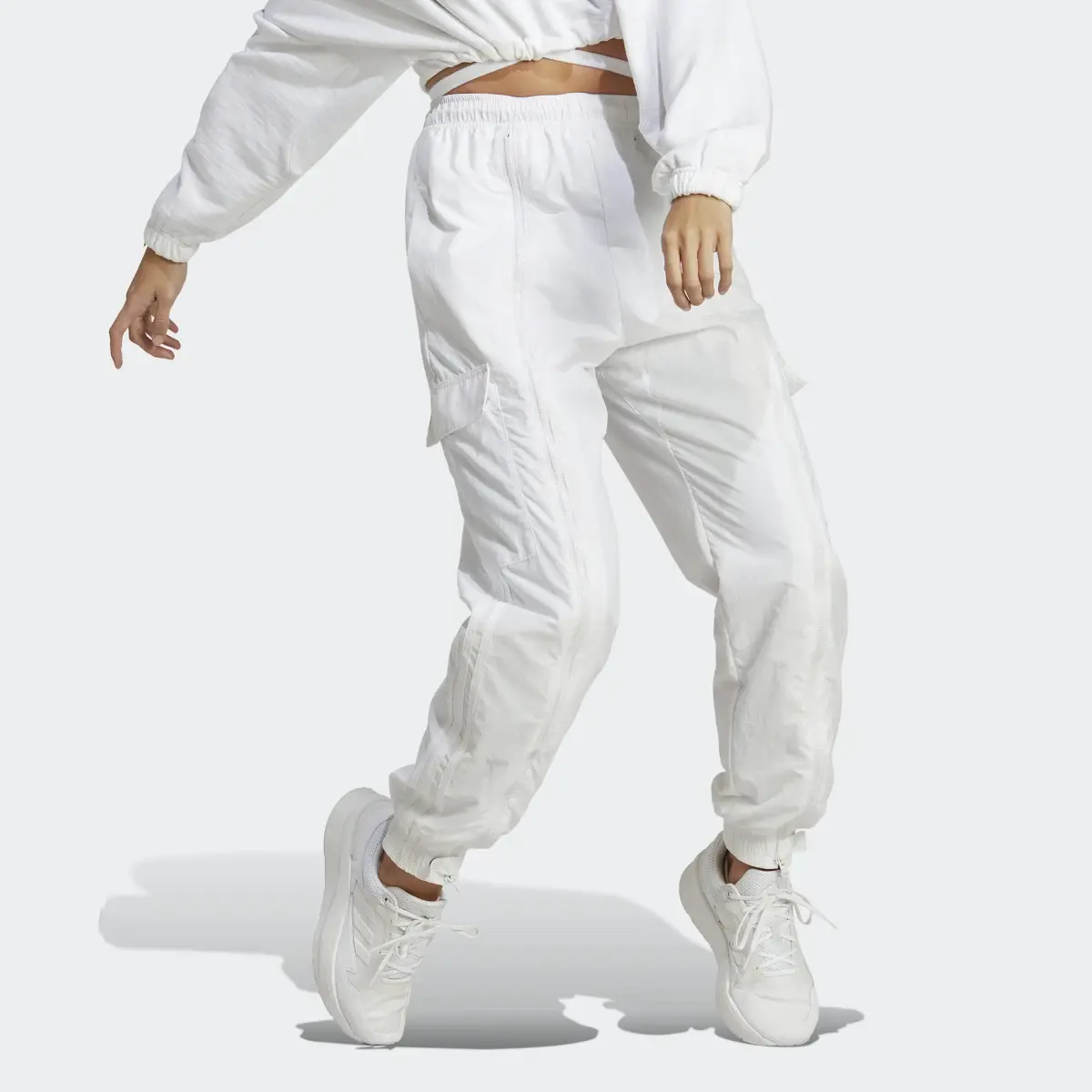 Adidas Dance Woven Versatile Cargo Tracksuit Bottoms. 3