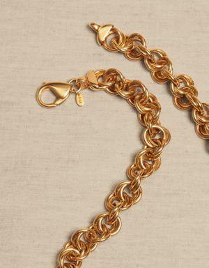 Ravena Link Necklace &#124 Aureus + Argent gold