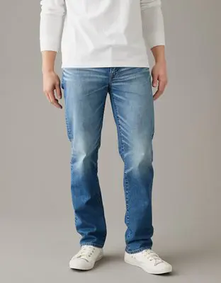 American Eagle AirFlex+ Ultrasoft Original Straight Jean. 1