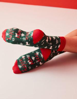 Gift Green Ny Soket Socks