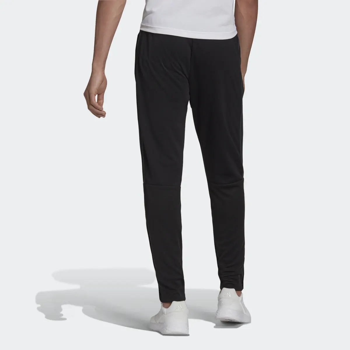 Adidas AEROREADY Sereno Slim Tapered Cut 3-Stripes Pants. 2