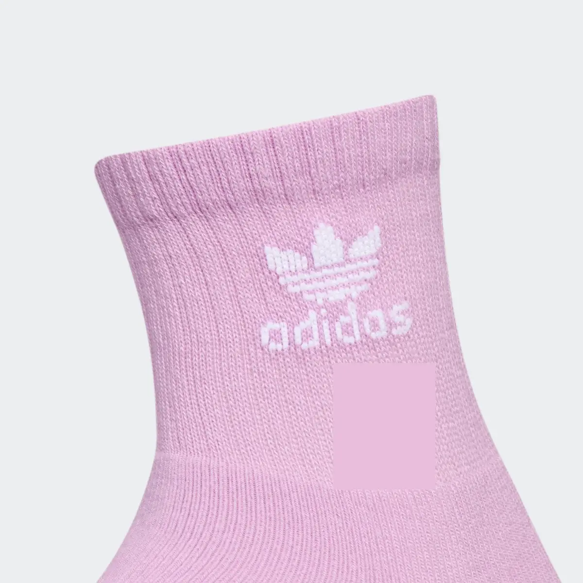 Adidas Trefoil Quarter Socks 6 Pairs. 3