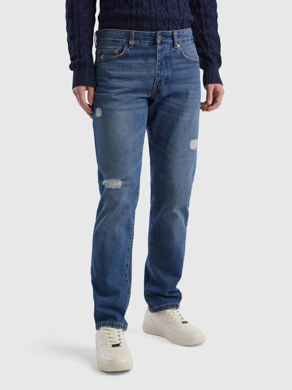 Benetton straight fit jeans. 1