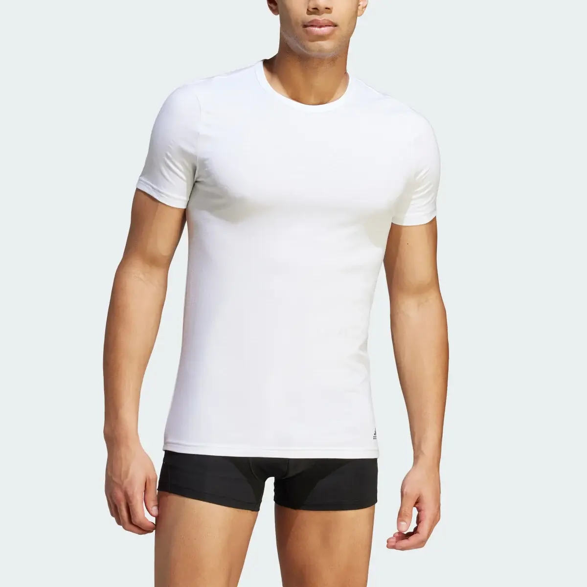 Adidas Active Flex Cotton Crewneck Shirt Underwear. 1