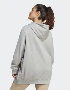 Adidas Chaqueta con capucha Essentials Linear French Terry (Tallas grandes). 3 Adidas Chaqueta con capucha Essentials Linear French Terry (Tallas grandes). 3