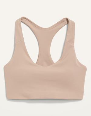 Old Navy Medium Support PowerSoft Racerback Sports Bra for Women 2X-4X brown