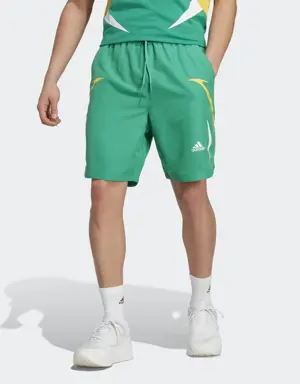 Adidas Short en toile colorblock