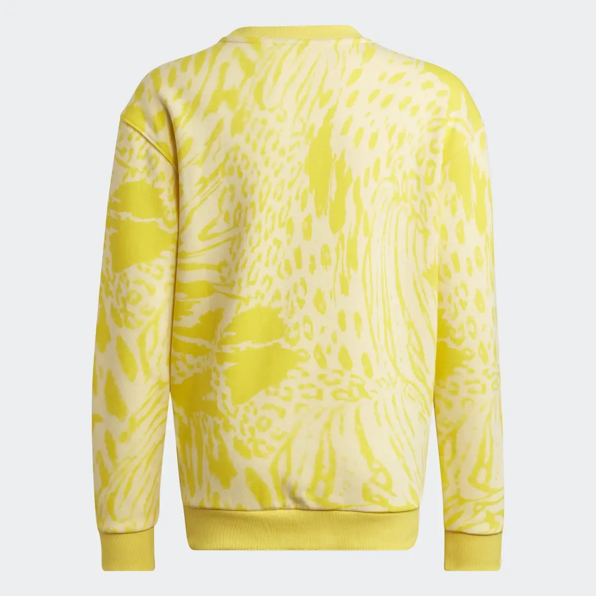 Adidas Sweat-shirt en coton ample imprimé animal Future Icons Hybrid. 2