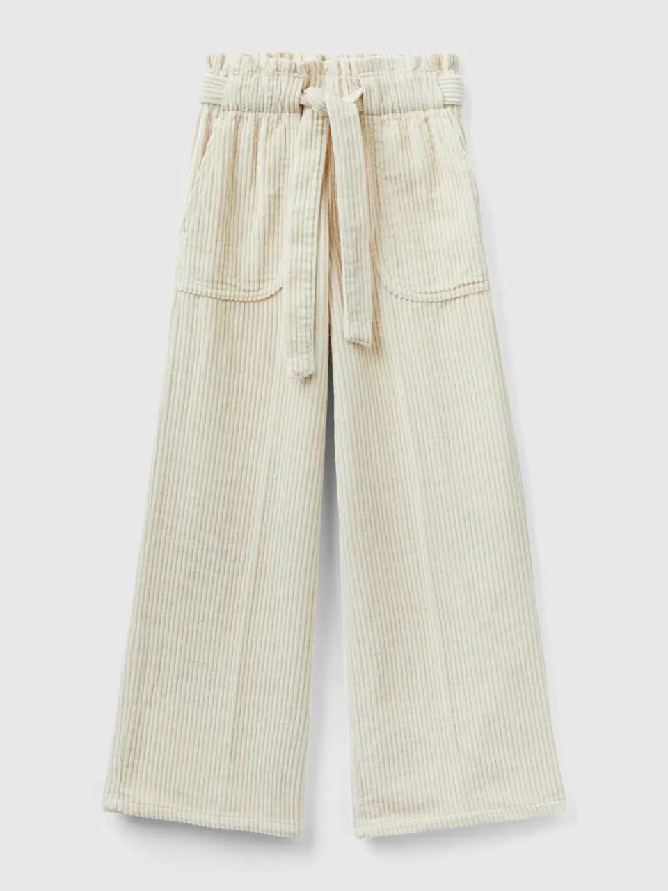 Benetton corduroy palazzo trousers. 1