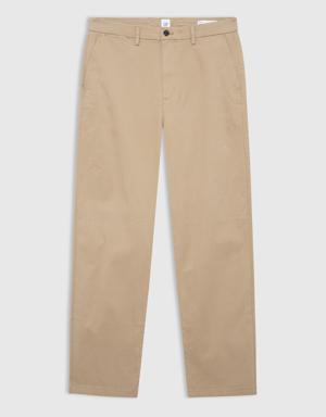 Essential Loose Fit Khaki Pantolon