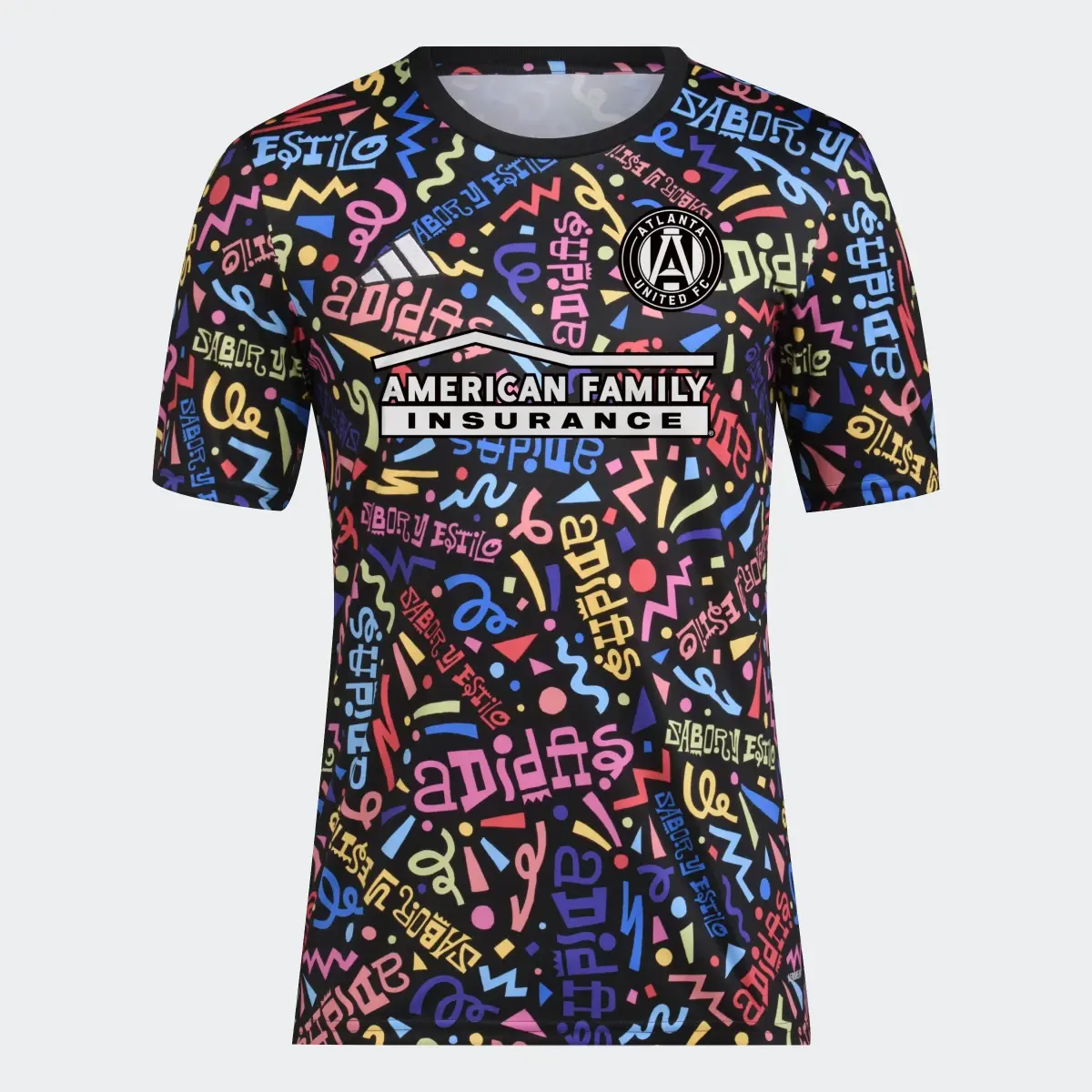 Adidas Atlanta United FC MLS Hispanic Heritage Month Pre-Match Jersey. 1