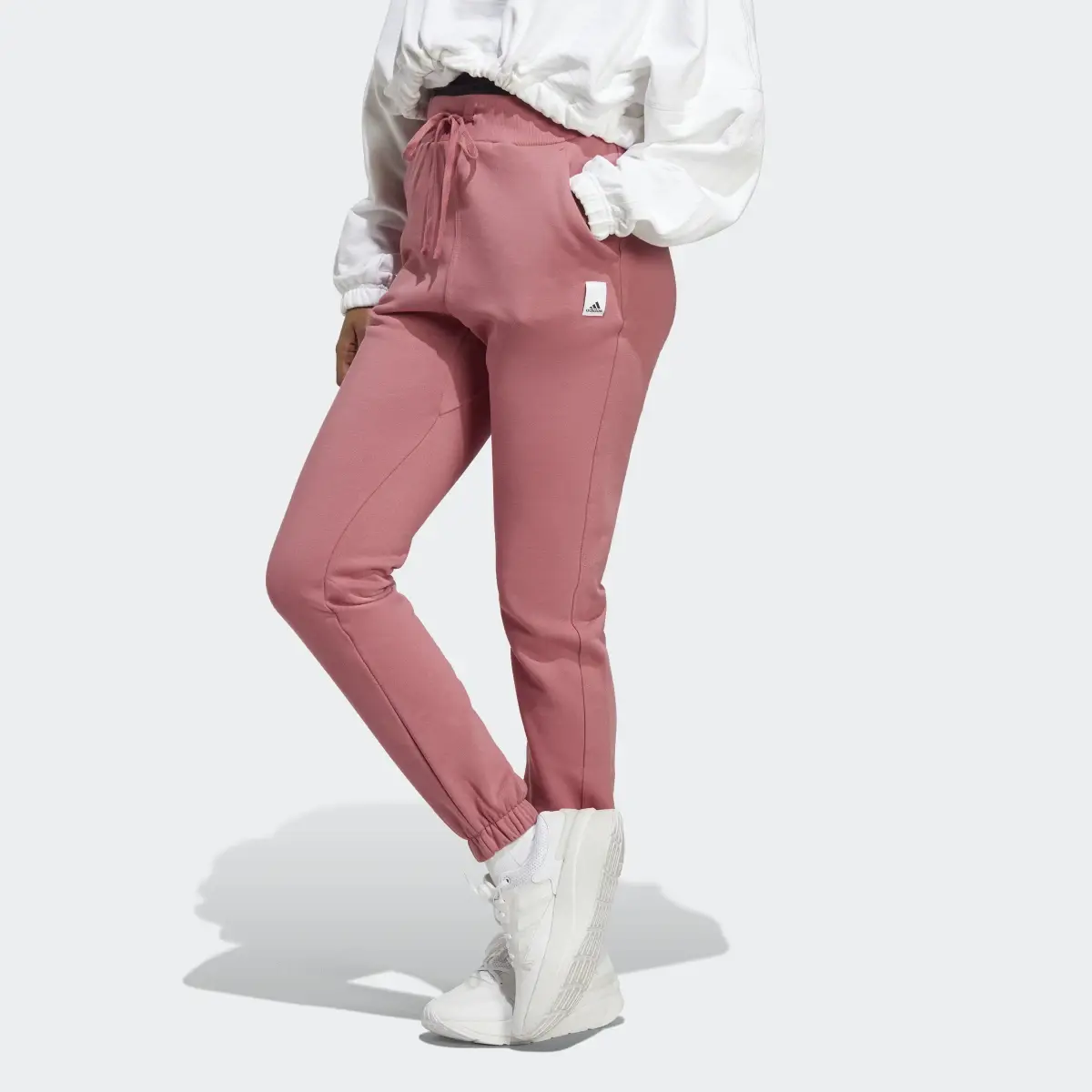 Adidas Lounge Fleece Pants. 1