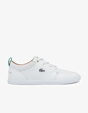 Men's Bayliss Leather Perforated Collar Sneakers