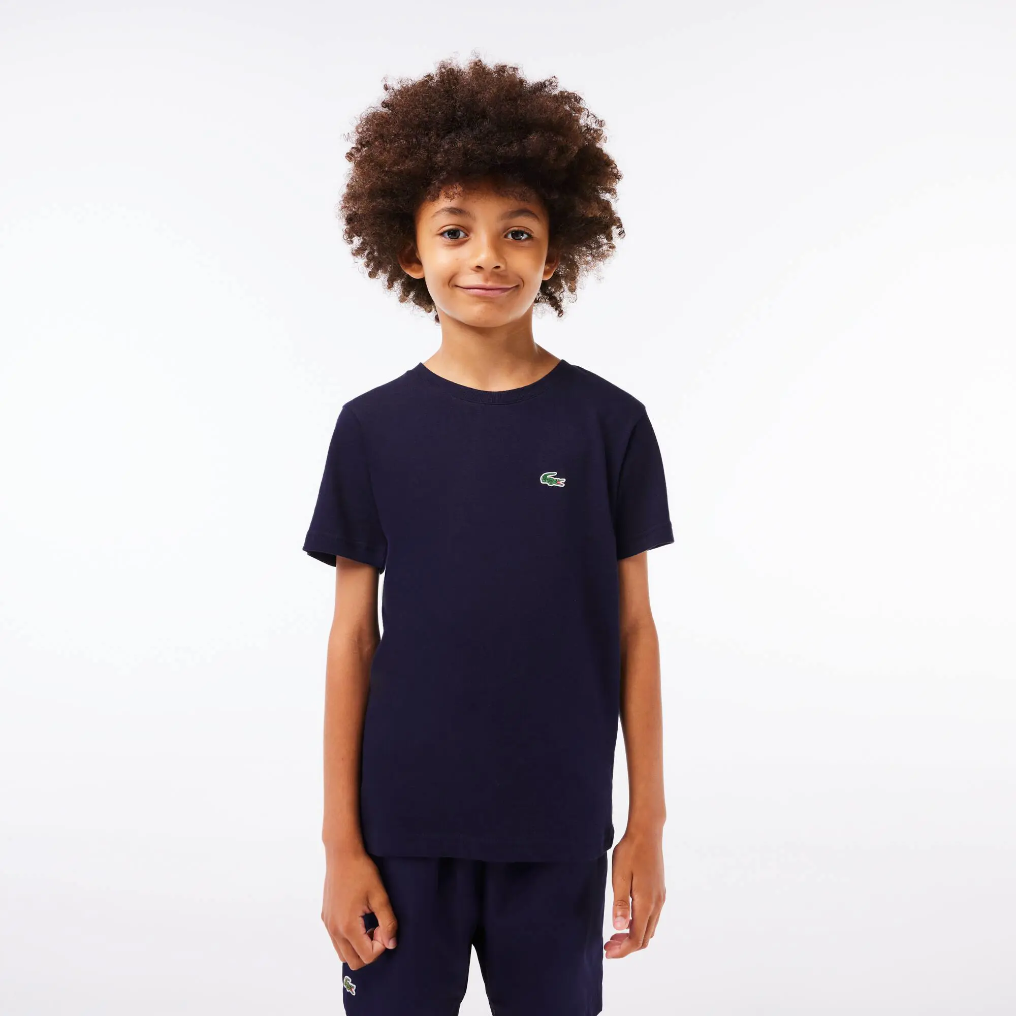 Lacoste Camiseta de niño Lacoste SPORT en mezcla de algodón transpirable. 1