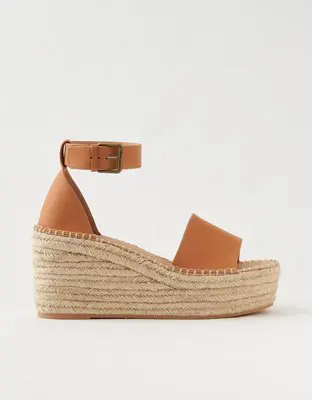 American Eagle Soludos Montauk Espadrille Platform Sandal. 1