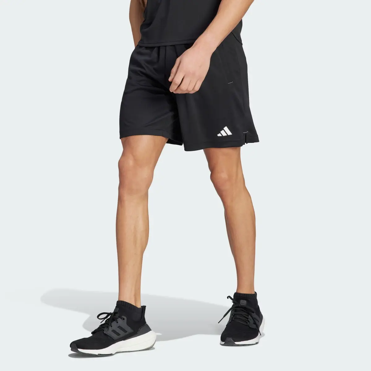 Adidas Train Essentials Seasonal Camo Shorts. 1