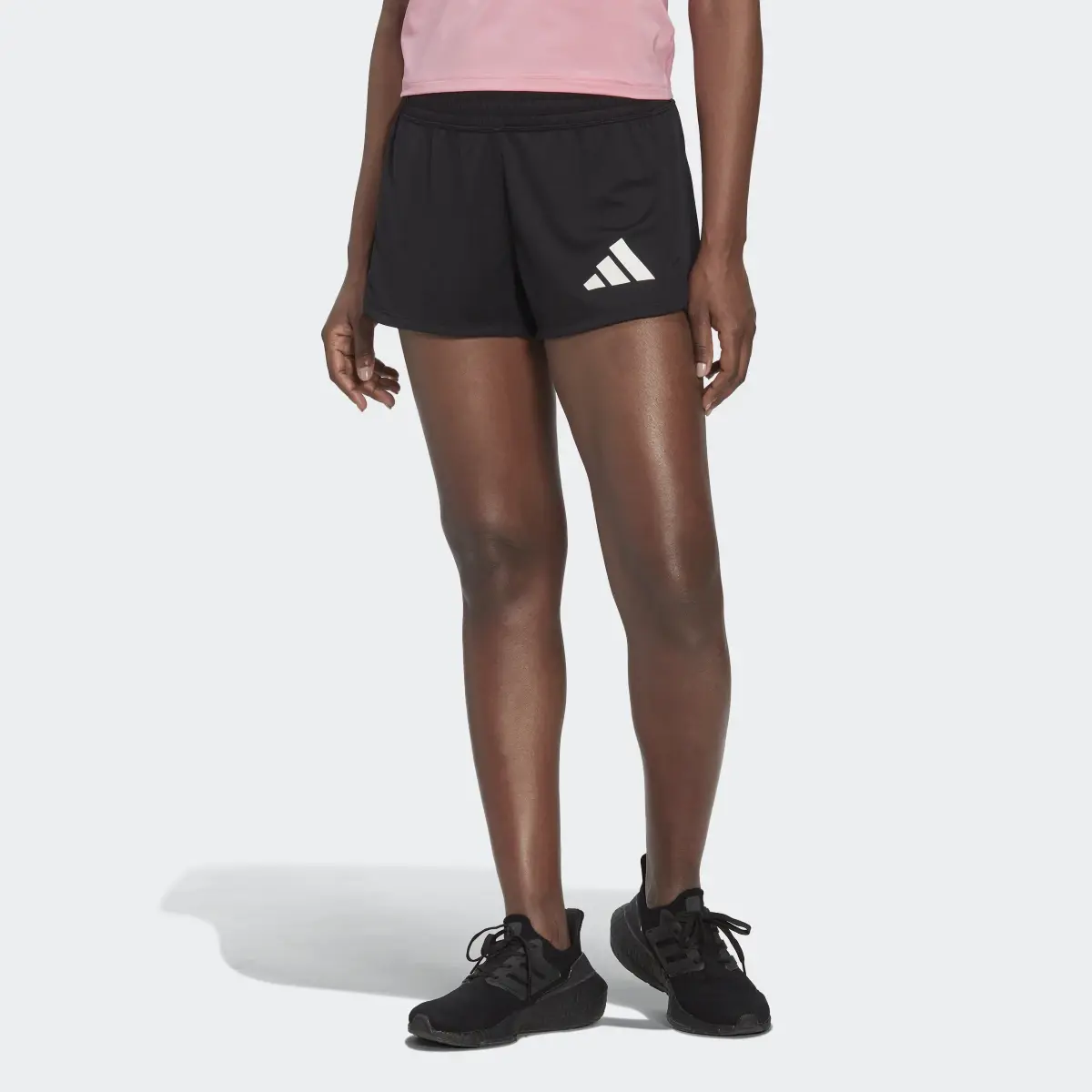 Adidas Pantalón corto Pacer Knit 3-Bar. 1