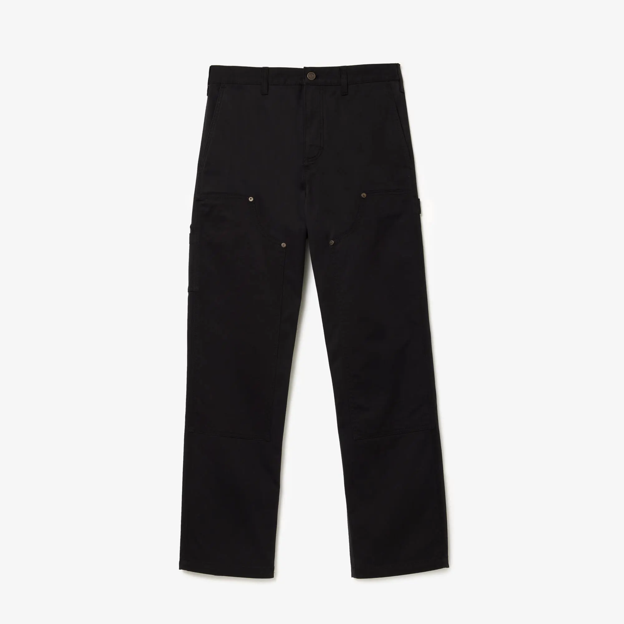 Lacoste Straight Fit Cotton Twill Cargo Pants. 1