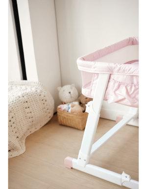 babyGap Whisper Bedside Bassinet pink