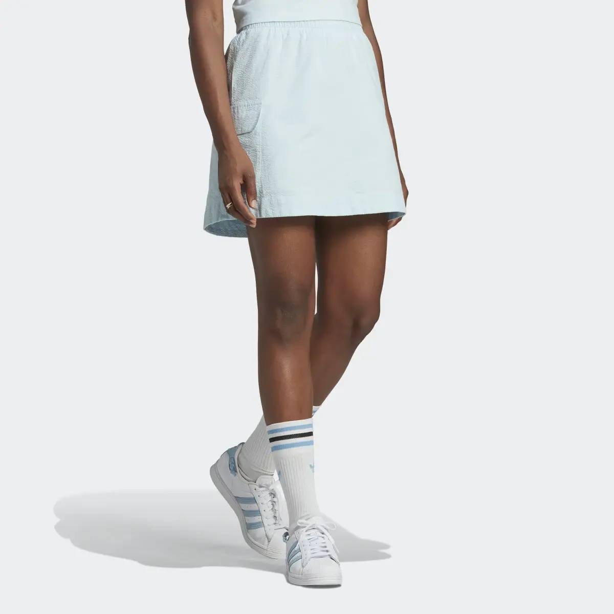 Adidas Adicolor Classics Poplin Skirt. 3