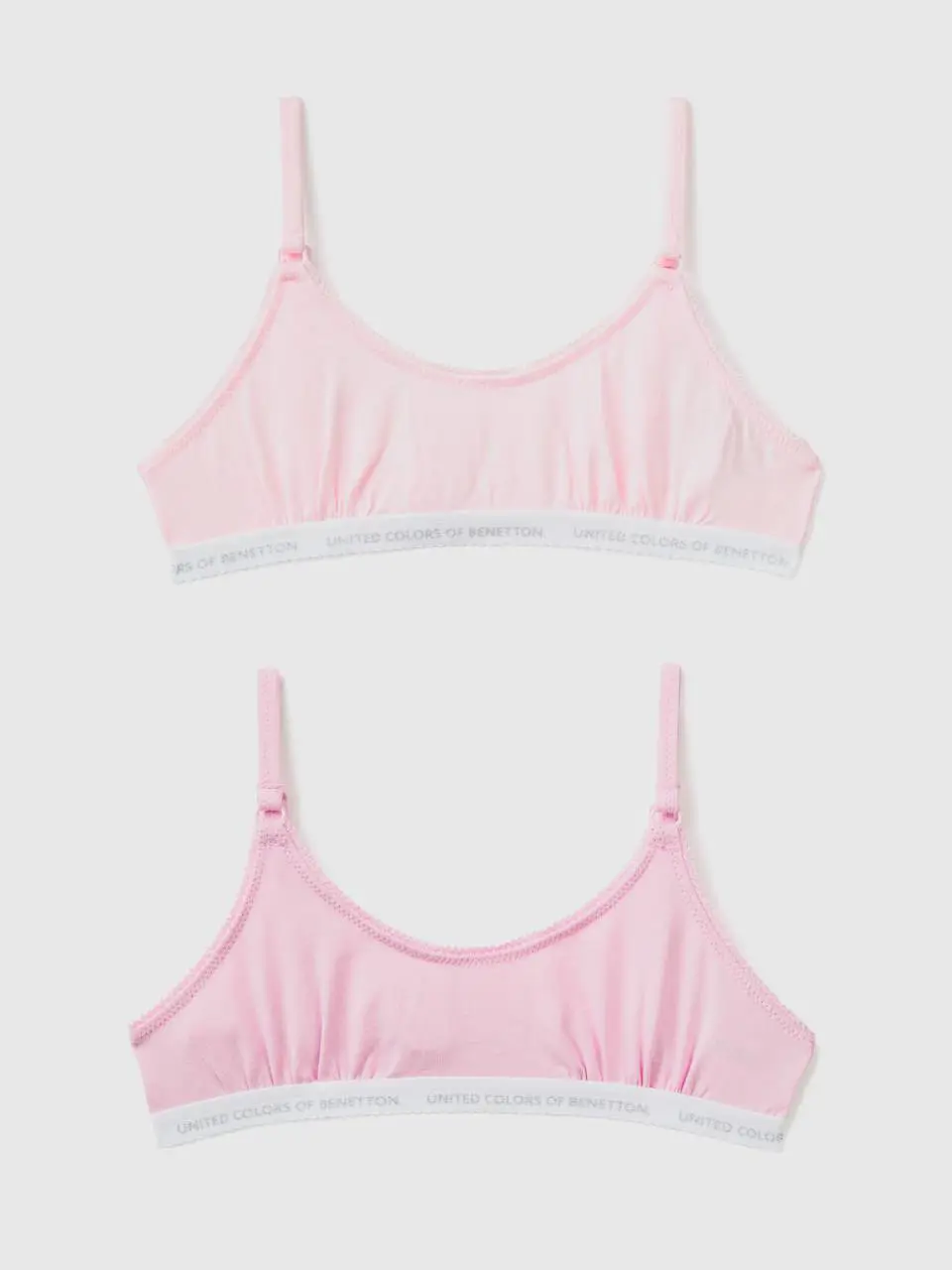 Benetton two bras in stretch cotton. 1 Benetton two bras in stretch cotton. 1