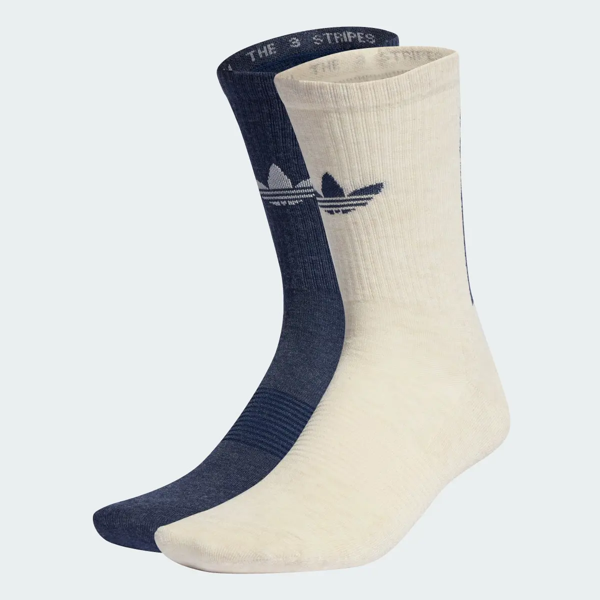 Adidas Meias de Cano Médio Trefoil Premium – 2 pares. 2